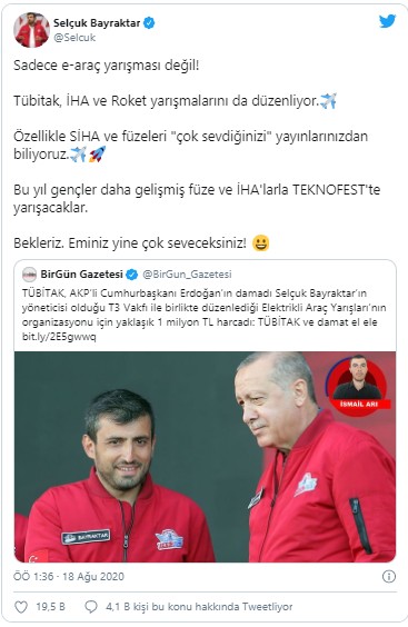 Selçuk Bayraktar'dan BirGün'e İHA ve SİHA dersi